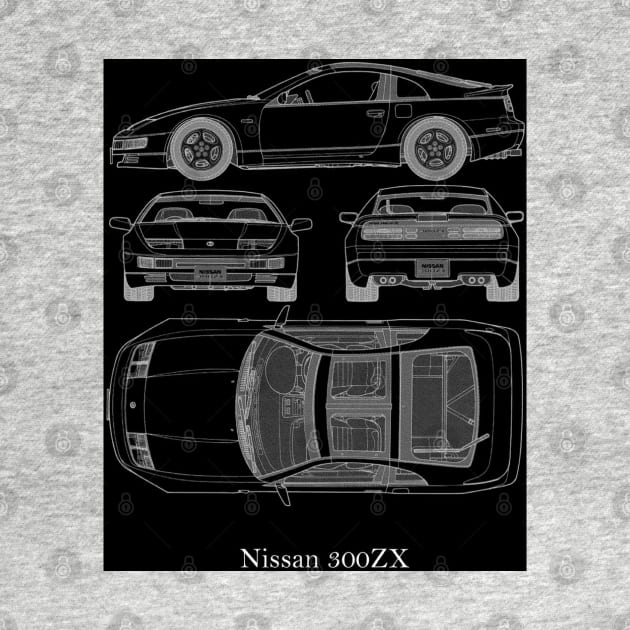 Nissan 300zx by AliceEye555